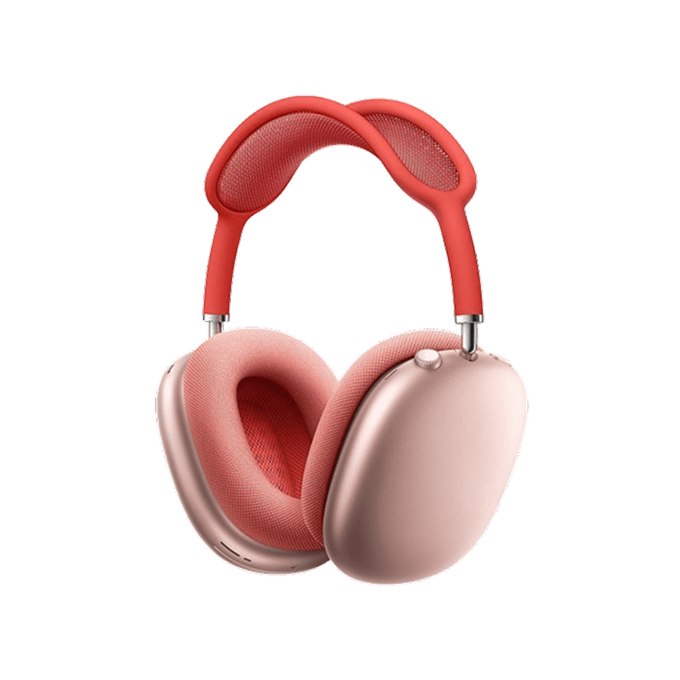 Персональная кастомизация наушников AirPods Max с яркими цветами и глянцевыми акцентами — фото 1